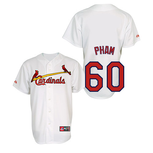 Tommy Pham #60 Youth Baseball Jersey-St Louis Cardinals Authentic Home Jersey by Majestic Athletic MLB Jersey